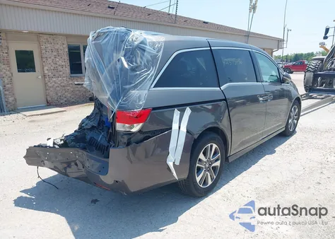 2015 Honda Odyssey Touring/Touring Elite from USA, damaged, VIN 5FNRL5H90FB091554